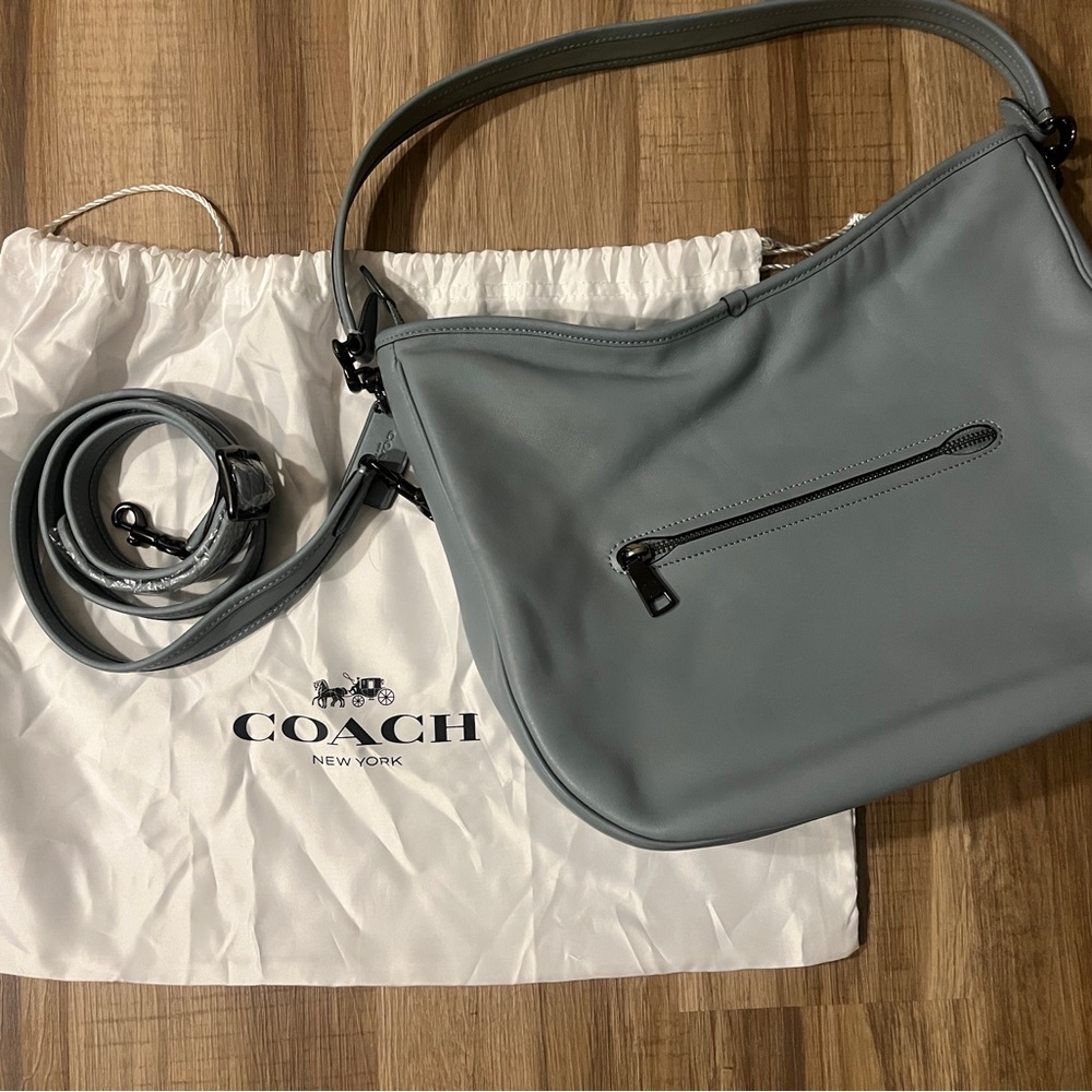 Coach Soft Tabby Hobo Blue Bag